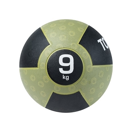 Медбол TORRES 9 кг.  Диаметр 27,5 см,